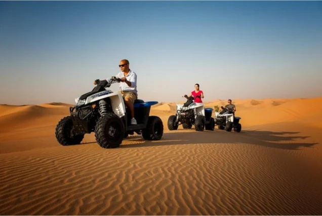Desert safari with Quad-Biking