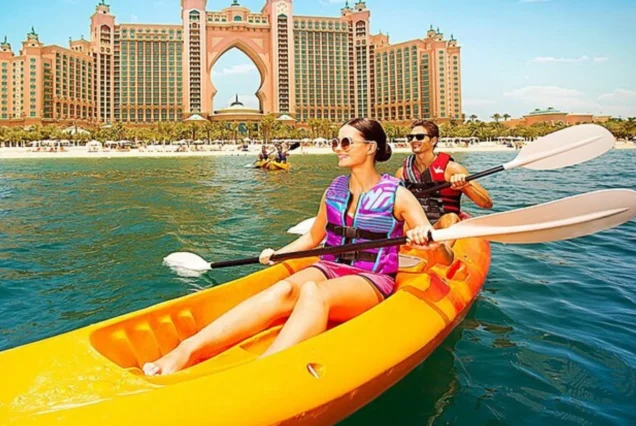 kayaking experience in dubai